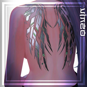 .✦ ݁˖Cyberpunk Wings - 23 Avatars.✦ ݁˖ 4k Textures 入れ墨 *テクスチャ* /HD 缩略图 5