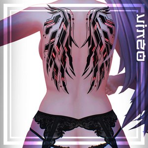.✦ ݁˖Cyberpunk Wings - 23 Avatars.✦ ݁˖ 4k Textures 入れ墨 *テクスチャ* /HD 缩略图 4