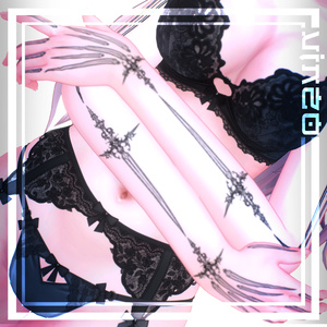 ✧Sword Arms - 26 Avatars✧4k Textures 入れ墨 *テクスチャ* /HD 缩略图 3