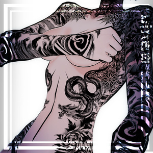 【SiuSiu-Oni Tattoos】 4k Textures 入れ墨 - テクスチャ 缩略图 5