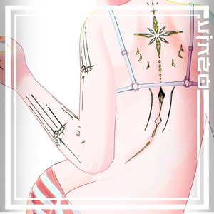𓆩♡Venus Tattoos Chocolat,Chiffon,Lime,Plum ♡𓆪 入れ墨 *テクスチャ/4k HD 缩略图 2