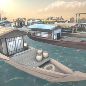 YBoat-屋形船モデルセット
