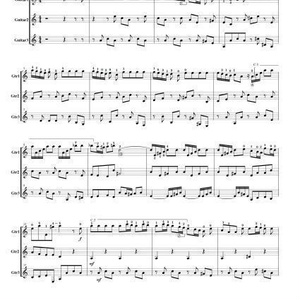 「ヴィバルディ・バイオリン協奏曲Op.3No.6」ギター三重奏