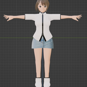 オリジナルVroid 咲