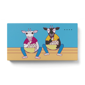 こいつぁ当たりだなヤギさんモバイルバッテリー