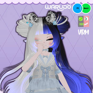 ♥ Miu (PC/QUEST) Warudo&VRM & VRCFT ♥