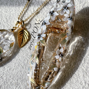 FF14イメージアクセサリー エルピスの花ネックレス - エルの水葬 - BOOTH