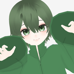 オリジナル3Dモデル「まちゃ」