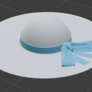 ribbon hat リボン帽子