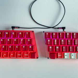 Zinc キーボードキット クリアマット