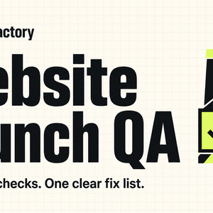 Website Launch QA｜Webサイト公開前15項目チェックツール（Next.jsソースコード）