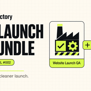 Web Launch QA Bundle｜Webサイト公開前・SNS共有チェック2商品セット（Next.jsソースコード）