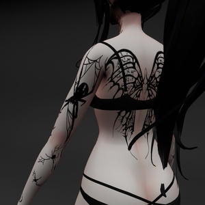 Shinra Dark Tattoos / 入れ墨  for「森羅」 缩略图 4