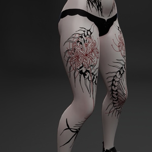 Selestia Dark Tattoos  / 入れ墨 for 「セレスティア」 缩略图 3