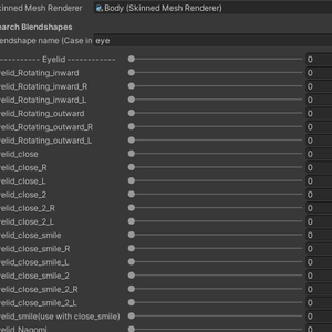 Blendshape Searcher