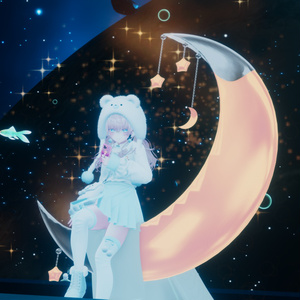 【VRChat】Runa_Astrologian🌙 / (天球儀, カードギミック/MA対応) - 風花さら🌸 - BOOTH