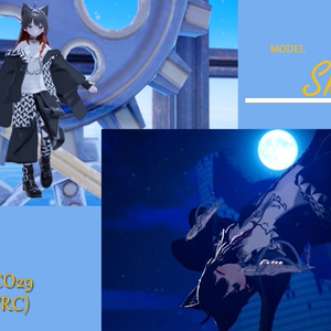 【VRChat】Runa_Vertere(ルナ・ヴェルテ)🌙 / (チャクラム，杖/MA対応) 缩略图 5