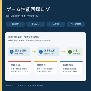 ゲーム性能回帰・最適化実験ログ r2.1.1