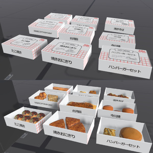 【VRC UDONギミック】自動販売機　ホットスナック自動販売機 缩略图 3