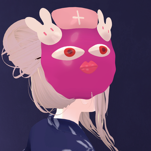 【3D・小物】お面【無料】