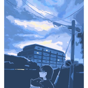 ポストカードセット「夜明けまで」