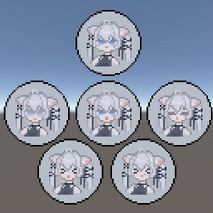 【無料】しおドット絵缶バッジ【VRChat向け】 缩略图 4