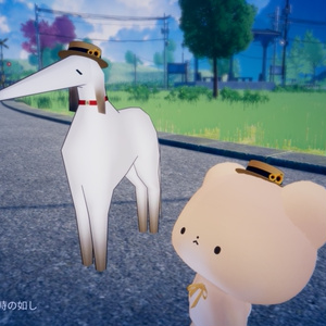 真夏のカンカン帽【ボルゾイのゾーイ/Standing Zoi/わたこめこ対応】 缩略图 4