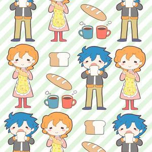 【キンケドゥ×ベラ】Home cooking【クロスボーンガンダム】