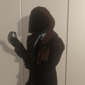 【MA対応】ジェスチャー着脱ギミック付き！黒炎パーティクル装飾衣装FlameCoat 缩略图 2