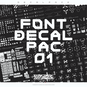 TYPE-UTHI/TYPO & DESIGN DECAL 01