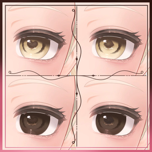 彼方対応 Makeup+EYEtexture [ Choco♥eye ] 缩略图 6