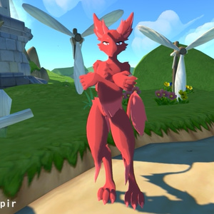 Wispir - VRChat Avatar 3D Model