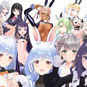 【2024】Vtuberファンモデルpmx&VRMセット/単体版