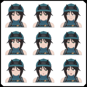 オリジナル3Dモデル「まこな」 缩略图 5