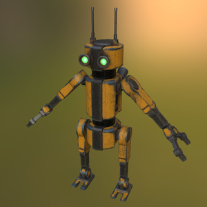 Retro Tubebot (Model & VRChat Avatar)