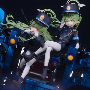 ブルーアーカイブ 橘ヒカリ＆橘ノゾミ 未塗装未組み立てガレージキット