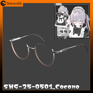 [眼鏡]アンダーリム(SHG-25-0501_Cocono)