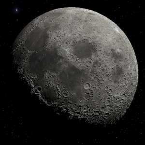 月 the moon