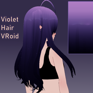 Violet Hair - Vroid