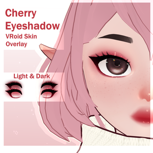 Cherry Eyeshadow - VRoid Face Overlay