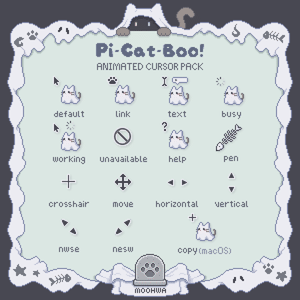 【Windows版】Pi-Cat-Boo!｜動くマウスカーソル