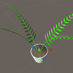 VRchat向け観葉植物 (CCBH_plant)