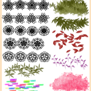 SAI2 scatter brushes