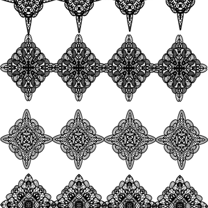 SAI2 lace brushes