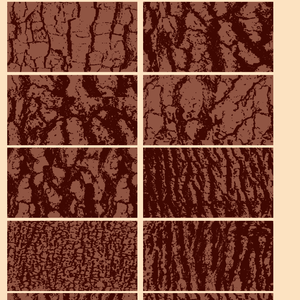SAI2 tree bark textures