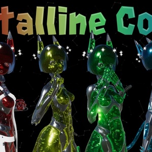 Crystalline Cosmos - Cyant and Runyant Material and texture set - VRChat 缩略图 2