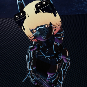 Synthwave CyberCyant - Cyant and Runyant Material and texture set - VRChat 缩略图 5