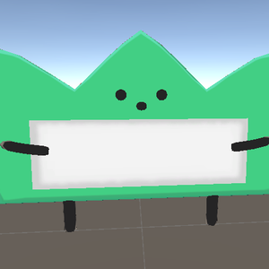 バランちゃん風名札