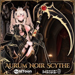 【ギミック付き武器】Aurum Noir Scythe