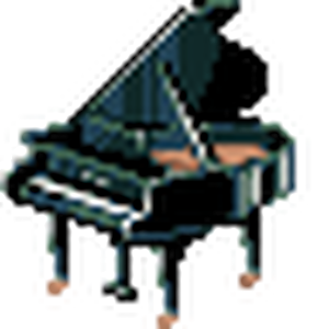 グランドピアノ　48X48チップ